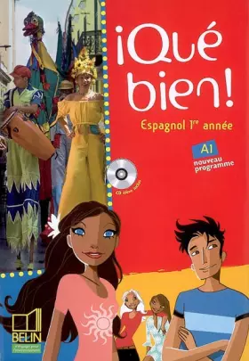 Couverture du produit · Espagnol 1re année Qué bien! (1CD audio)