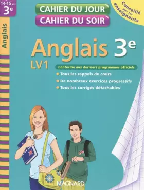 Couverture du produit · Anglais 3e LV1