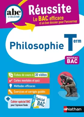 Couverture du produit · Philosophie Terminale - ABC Réussite - Bac 2024 - Enseignement commun Tle - Cours, Méthode, Exercices et Sujets corrigés + Cahi
