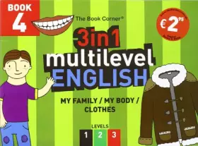 Couverture du produit · 3In1 Multilevel English Book 4