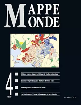 Couverture du produit · Revue Mappemonde, numéro 4, 1997