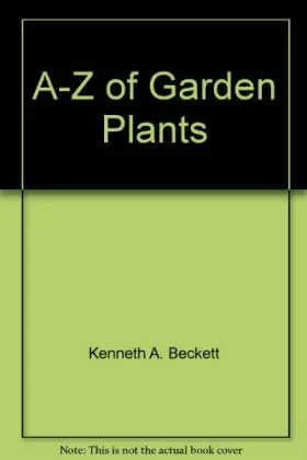 Couverture du produit · A-Z of Garden Plants