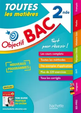 Couverture du produit · Objectif Bac - Toutes les Matières 2nde