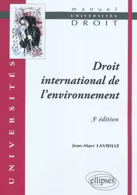 Couverture du produit · Droit international de l'environnement