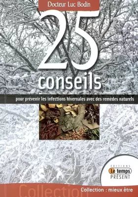Couverture du produit · 25 conseils prévenir infections hivernales