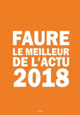 Couverture du produit · Faure Le Meilleur de l'Actu 2018