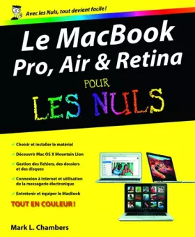 Couverture du produit · MacBook (Pro, Air et Retina) pour les Nuls