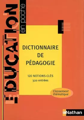 Couverture du produit · Dictionnaire de la pédagogie