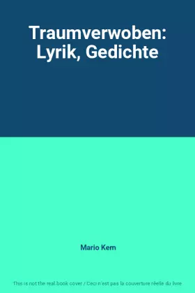 Couverture du produit · Traumverwoben: Lyrik, Gedichte