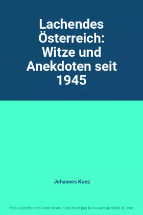 Couverture du produit · Lachendes Österreich: Witze und Anekdoten seit 1945
