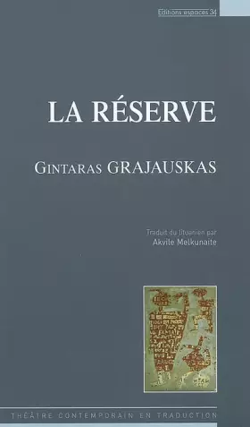 Couverture du produit · La réserve théâtre