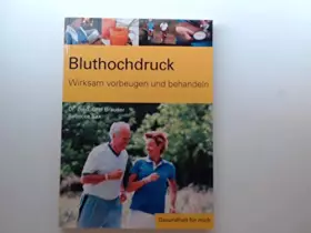 Couverture du produit · Bluthochdruck wirksam vorbeugen und behandeln