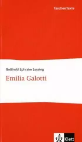Couverture du produit · Emilia Galotti