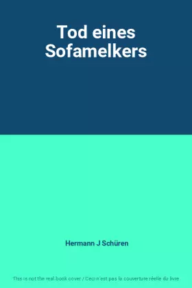 Couverture du produit · Tod eines Sofamelkers
