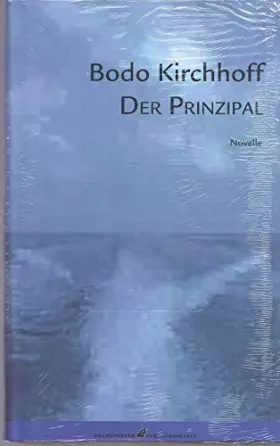 Couverture du produit · Der Prinzipal: Novelle