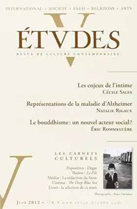 Couverture du produit · Études Juin 2012