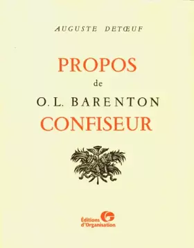 Couverture du produit · Propos de O. L. Barenton, confiseur