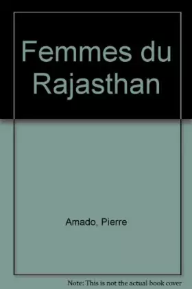 Couverture du produit · Femmes du Rajasthan (French Edition)