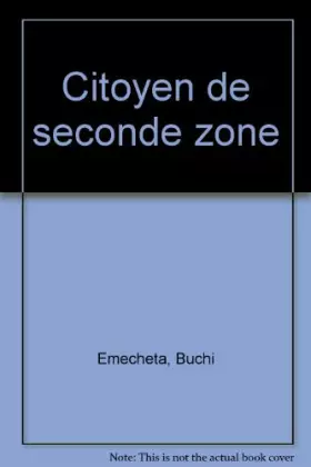 Couverture du produit · Citoyen de seconde zone
