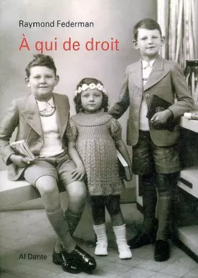 Couverture du produit · A qui de droit