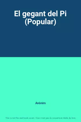 Couverture du produit · El gegant del Pi (Popular)