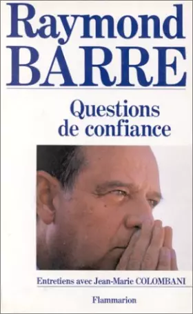 Couverture du produit · Questions de confiance: Entretiens avec Jean-Marie Colombani