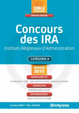 Couverture du produit · Concours des IRA