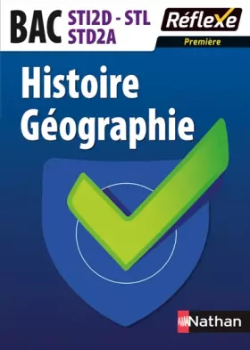 Couverture du produit · Histoire-Géographie - 1re STI2D-STL-STD2A