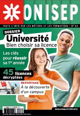 Couverture du produit · Université : Bien Choisir Sa Licence