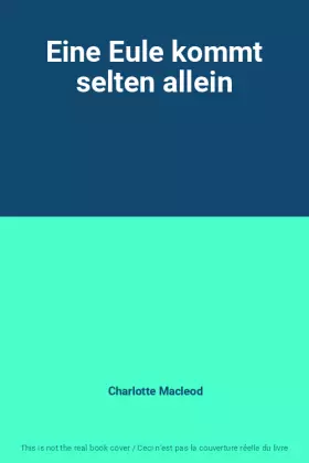 Couverture du produit · Eine Eule kommt selten allein