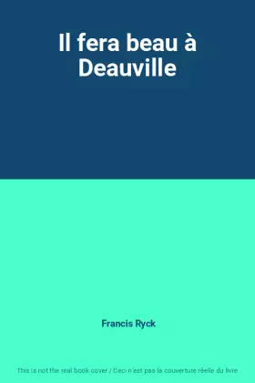 Couverture du produit · Il fera beau à Deauville