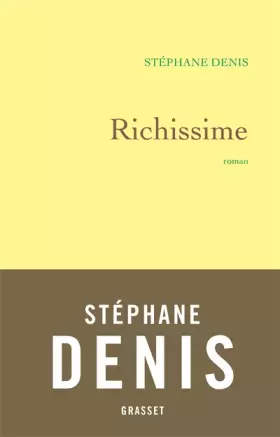 Couverture du produit · Richissime: roman