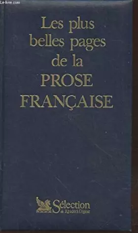Couverture du produit · Les plus belles pages de la prose française