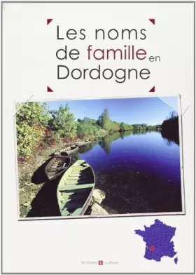 Couverture du produit · Les noms de famille en Dordogne