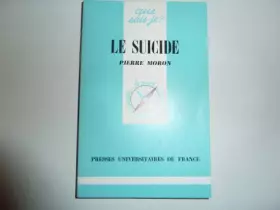 Couverture du produit · Le suicide