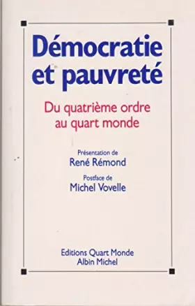 Couverture du produit · Démocratie et Pauvreté