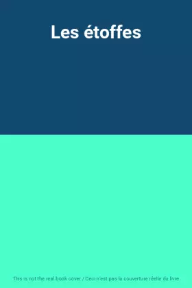 Couverture du produit · Les étoffes