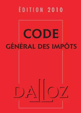 Couverture du produit · Code général des impots