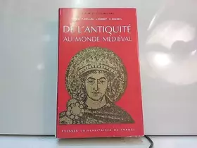 Couverture du produit · De l'antiquité au monde médiéval