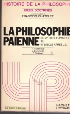 Couverture du produit · la philosophie paienne