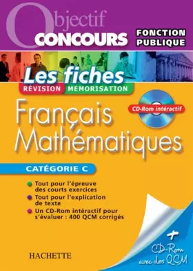 Couverture du produit · Français Mathématiques : Les fiches Catégorie C (1Cédérom)