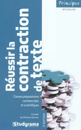 Couverture du produit · Réussir la contraction de texte