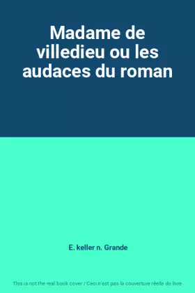 Couverture du produit · Madame de villedieu ou les audaces du roman