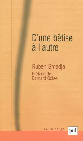 Couverture du produit · D'une bêtise à l'autre