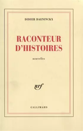 Couverture du produit · Raconteur d'histoires