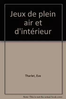 Couverture du produit · Jeux de plein air et d'intérieur