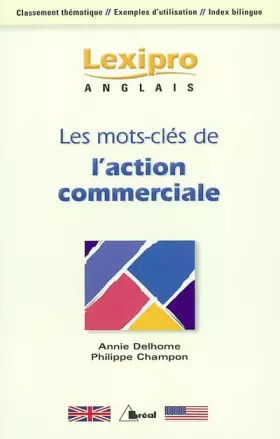 Couverture du produit · Les mots-clés de l'action commerciale anglais