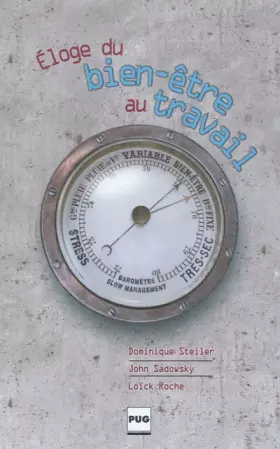 Couverture du produit · Eloge du bien être au travail