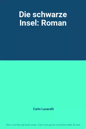 Couverture du produit · Die schwarze Insel: Roman