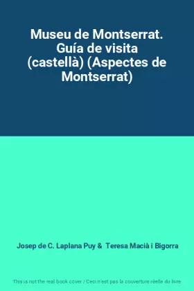 Couverture du produit · Museu de Montserrat. Guía de visita (castellà) (Aspectes de Montserrat)